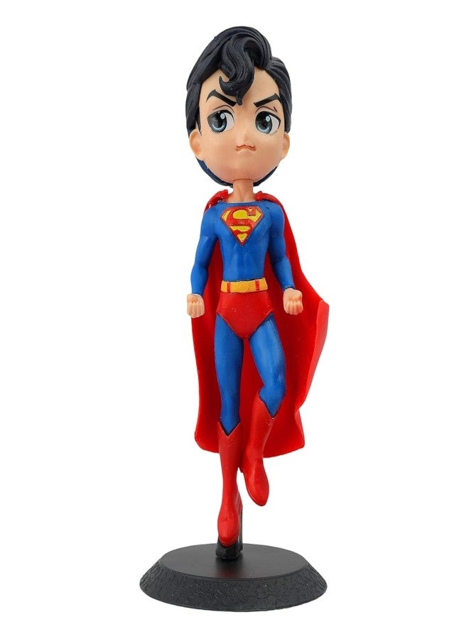 FowWelt Action Figure Miniature Toy Figure Special Edition for Car Dashboard, Decoration, Cake, Office Desk & Study Table - Superman - Image 5